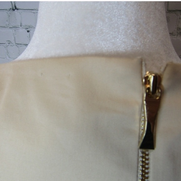 Kate Spade Havana Dress With Bow Size 4 Cream - Picture 8 of 8